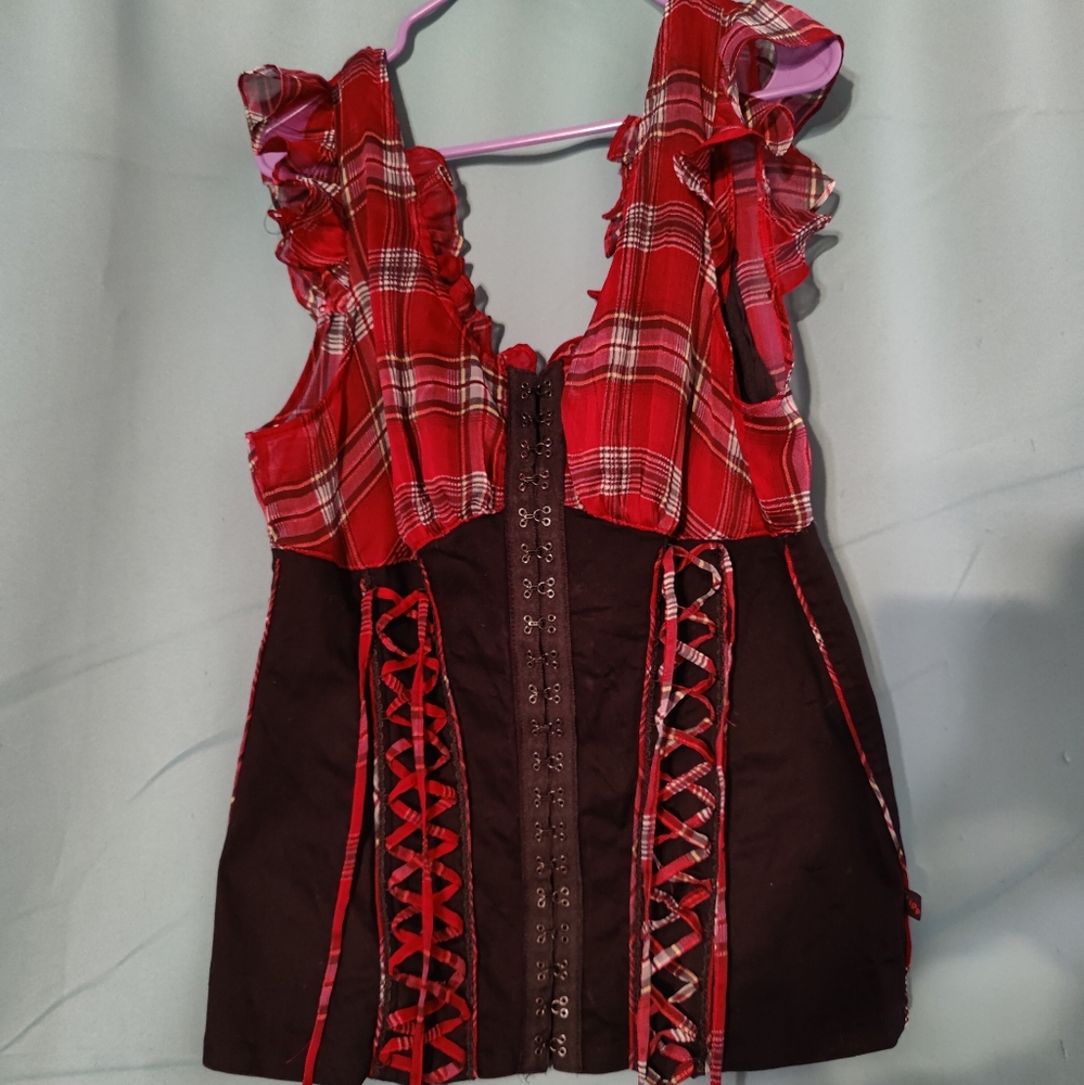 Tripp NYC Vintage Y2K Corset Top